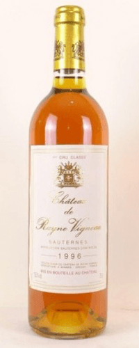 1996 - sauternes - château de rayne vigneau grand cru classé