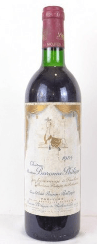 1985 - pauillac - château mouton baronne philippe de rothschild grand cru classé