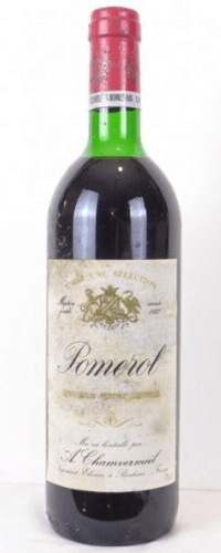 années 80 - pomerol - chamvermeil (non millésimé années 1980 à 1990)