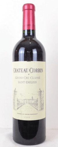 2008 - saint-émilion - château corbin grand cru classé