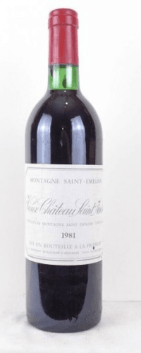 1981 - montagne saint-émilion - vieux château saint-andré