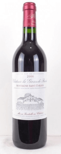 2006 - montagne saint-émilion - château la grande barde (une bouteille de vin)