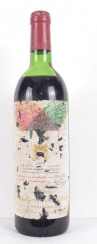 1979 - pauillac - château mouton-rothschild grand cru classé
