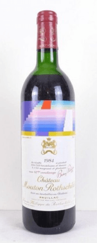 1984 - pauillac - château mouton-rothschild grand cru classé (b1)