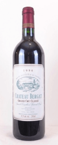 1996 - saint-émilion - château bergat grand cru classé