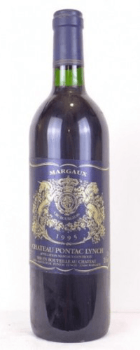 1995 - margaux - château pontac lynch cru bourgeois