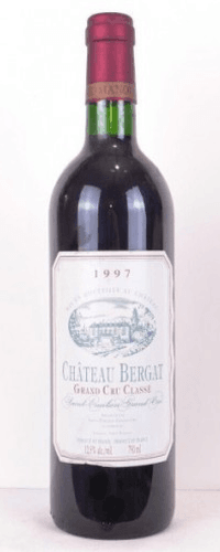 1997 - saint-émilion - château bergat grand cru classé