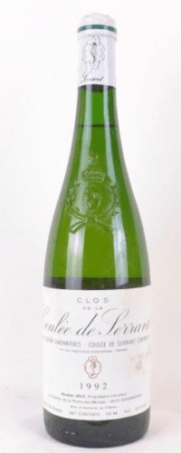1992 - savennières - nicolas joly clos de la coulée de serrant