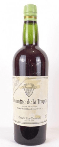 années 50 - staoueli-trappe - domaine de la trappe vin de liqueur (non millésimé années 1950 à 1960) - VD blanc - alger Algérie