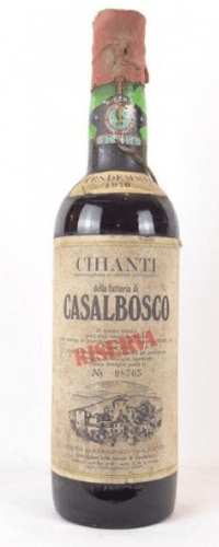 1970 - chianti - casalbosco riserva