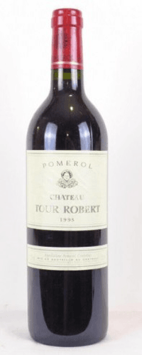 1995 - pomerol - château tour robert (étiquette plissée)