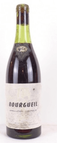 1964 - bourgueil - jean renou (mise par l'acheteur sans capsule)