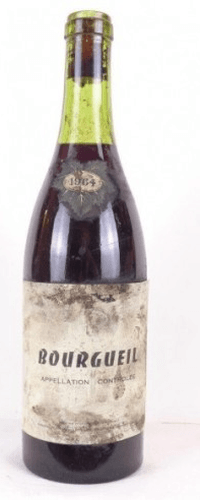 1964 - bourgueil - jean renou (mise par l'acheteur sans capsule b1)