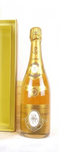 1996 - champagne - roederer cristal brut - pétillant - champagne