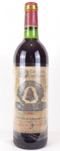 1981 - saint-émilion - château l'angélus grand cru classé