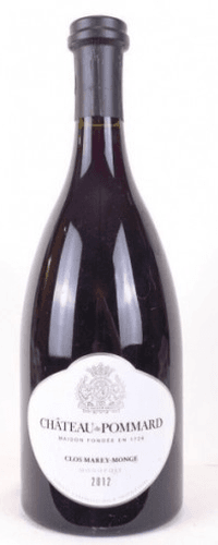 2012 - pommard - château de pommard clos marey-monge monopôle