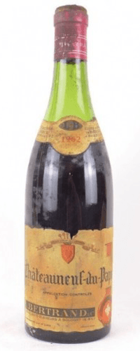 1962 - châteauneuf du pape - bertrand (b1)