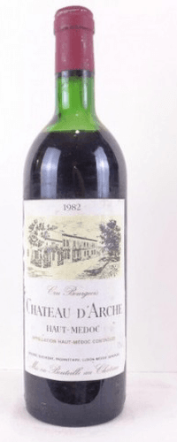 1982 - haut-médoc - château d'arche cru bourgeois