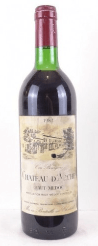 1982 - haut-médoc - château d'arche cru bourgeois (b1)