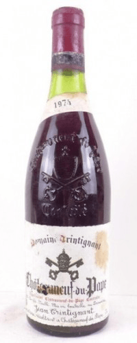 1974 - châteauneuf du pape - domaine trintignant