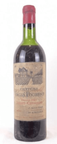 1952 - saint-émilion - château vieux pourret grand cru