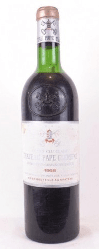 1968 - pessac-léognan - château pape clément grand cru classé