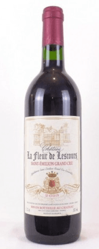 2003 - saint-émilion - château la fleur de lescours grand cru