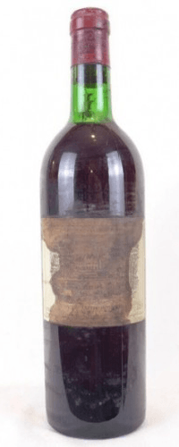 1973 - pauillac - château lafite-rothschild grand cru classé (étiquette tâchée)