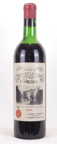 1969 - pomerol - château moulinet-lasserre (accro capsule)