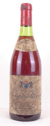 1979 - beaujolais village - bichat frères (étiquette abîmée)
