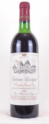 1982 - saint-émilion - château berliquet grand cru