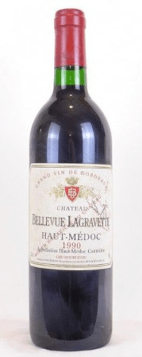 1990 - haut-médoc - château bellevue lagravette cru bourgeois