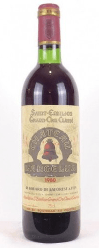 1980 - saint-émilion - câteau l'angelus grand cru classé