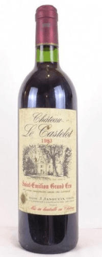 1983 - saint-émilion - château le castelot grand cru