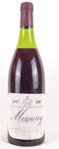 1987 - mercurey - cuvier des amis