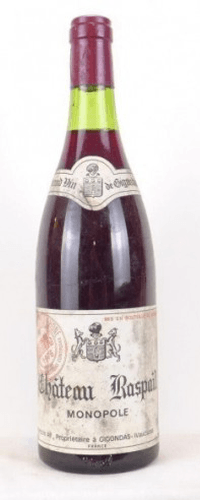 1976 - gigondas - château raspail monopole