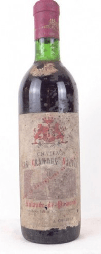 1970 - lalande de pomerol - château les grandes nauves (année juste lisible)