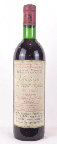 1970 - saint-émilion - château la tour figeac grand cru classé tête de cuvée