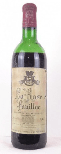 1967 - pauillac - la rose pauillac (capsule abîmée)