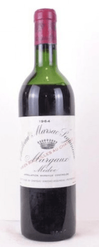 1964 - margaux - château marsac seguineau
