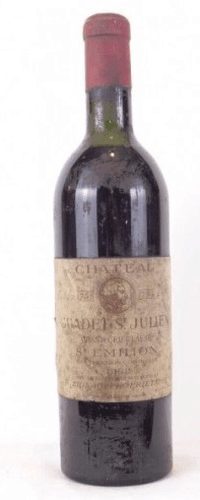 1962 - saint-émilion - château guadet st-julien grand cru classé (b1)