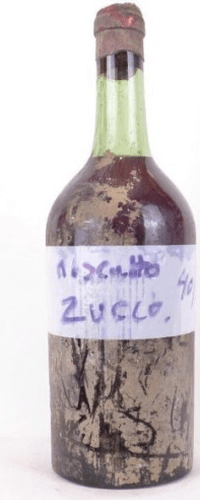 1940 à 1950 - moscato - zucco sans étiquette (non millésimé années 1940 à 1950)  - VD blanc - sicile Italie