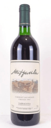 1991 - tarragona - mitjavila cabernet sauvignon crianza