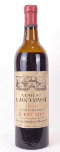 1953 - saint-émilion - château grand-mayne grand cru classé