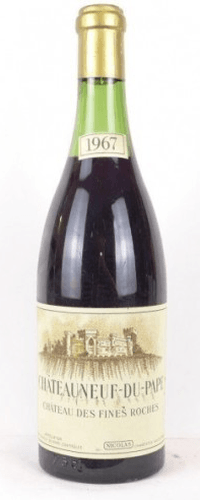 1967 - châteauneuf du pape - château des fines roches