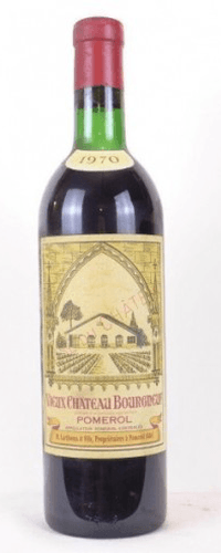 1970 - pomerol - vieux château bourgneuf