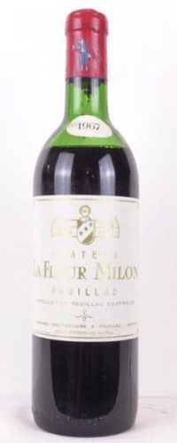 1967 - pauillac - château la fleur milon (capsule oxydée)