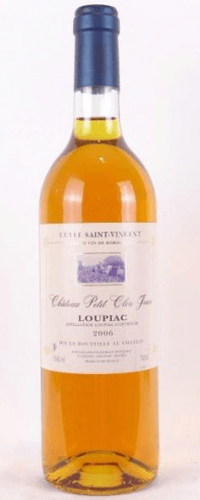 2006 - loupiac - château petit clos jean cuvée saint-jean