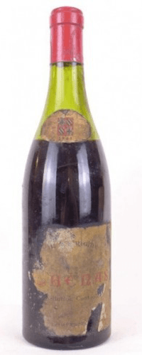 1961 - chénas - xxx (étiquette abîmée)