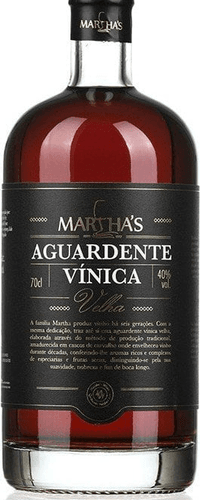 Martha's Aguardente Vínica Velha
